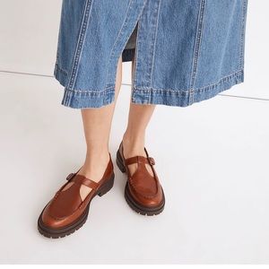 EUC Madewell Bradley Mary Janes in brown size 9.5. Maybe worn 5 times at most